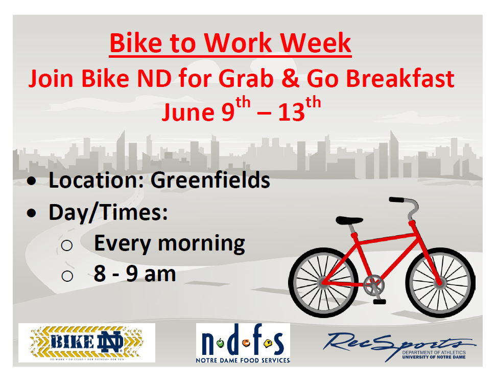 Bike to Work Week Breakfast