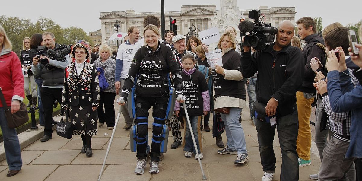 Medical Marvel: Robotic exoskeletons enable those with spinal cord injury to walk again