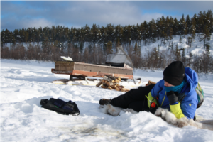 Ocobock ice fishing