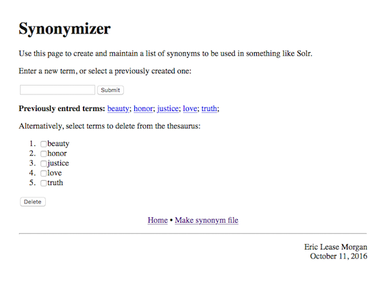 Synonymizer: Using Wordnet to create a synonym file for Solr // Days in the Life of a Librarian // Blog Network // University of Notre Dame