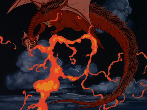 the hobbit 1977 smaug