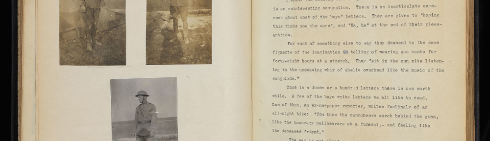 Recent Acquisition: World War I Scrapbooks of U.S. Army Officer from Bloomington, Indiana