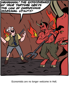 Diminishing marginal utility comic