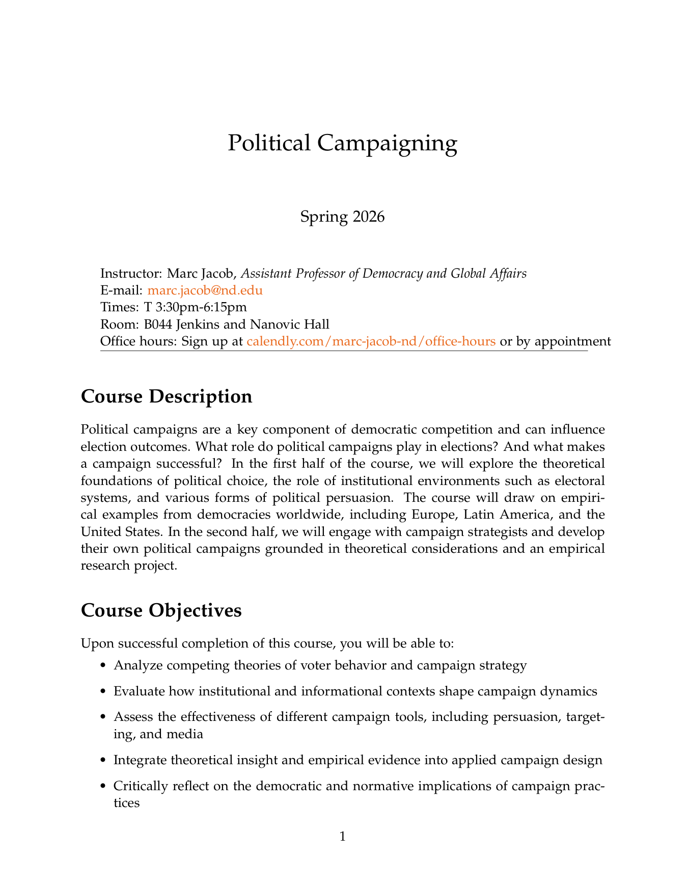 Syllabus, spring 2026
