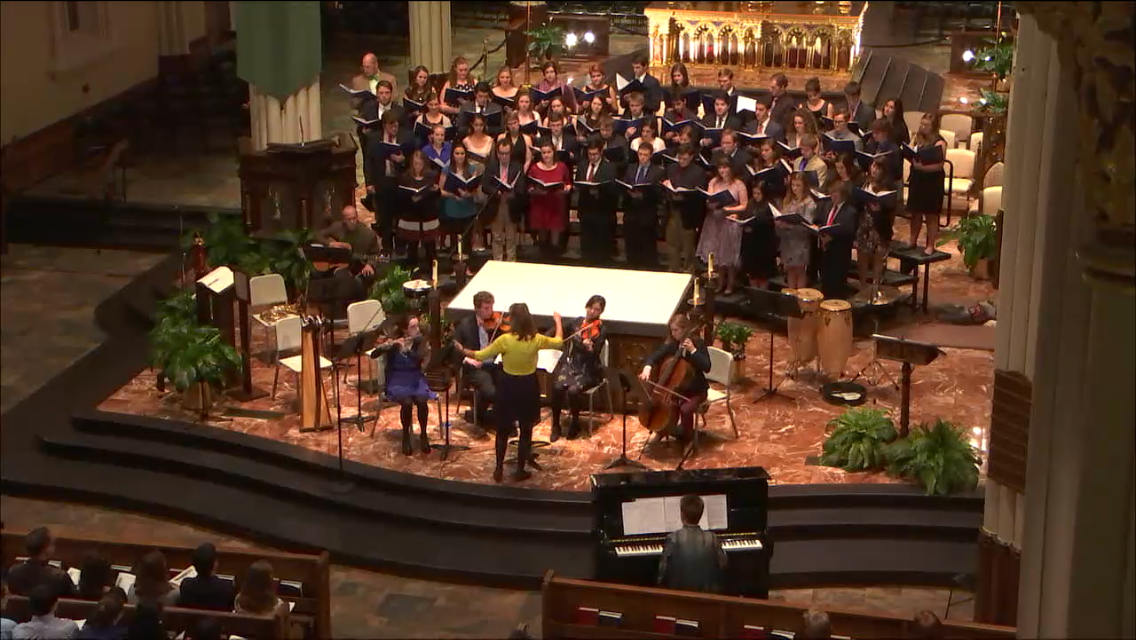 Parish Visits – The University of Notre Dame Folk Choir