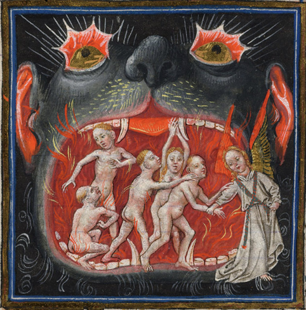 This image has an empty alt attribute; its file name is 22Hellmouth22-image-from-Hours-of-Catherine-of-Cleves-Morgan-Library-Museum-MS-M.945-f.-107r-ca.-1440.-1012x1024.jpg