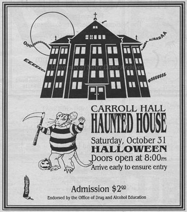 Carroll Hall Haunted House