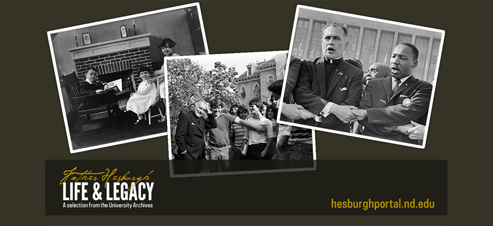 Rev. Theodore M. Hesburgh Online Portal Now Available