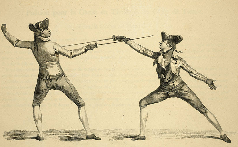 Recent Acquisition: L’École des armes (The School of Fencing)