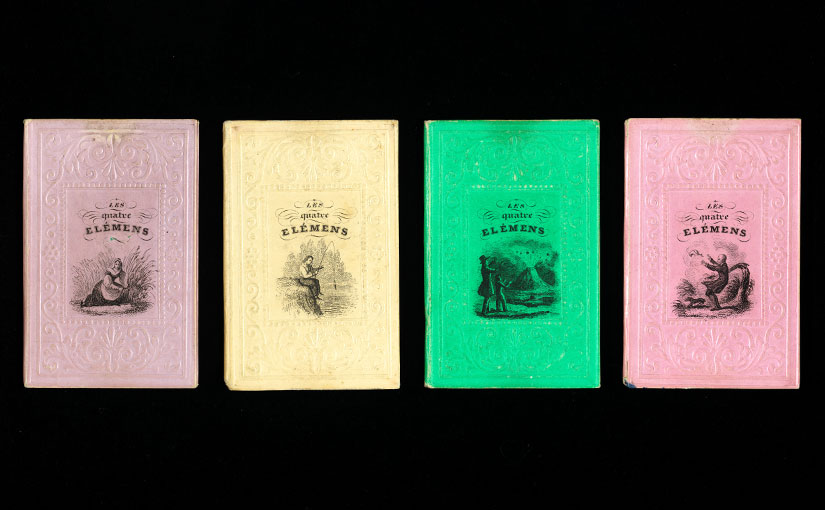 Recent Acquisition: Miniature Books on the Four Elements