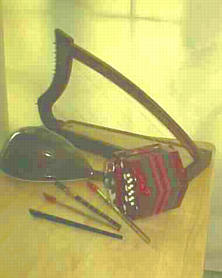 Harp, mandolin, concertina and pennywhistles